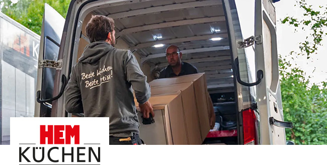 Firmenlogo und Foto vom Beruf