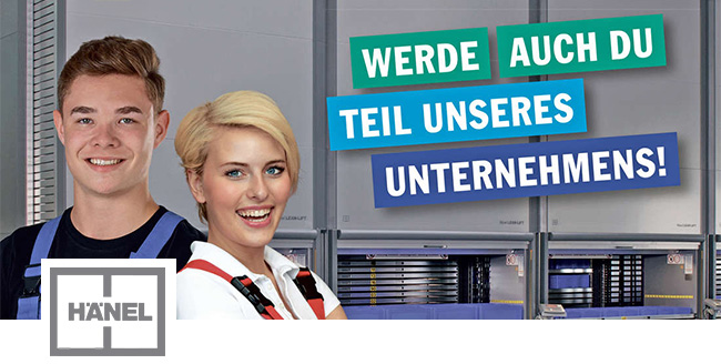 Firmenlogo und Foto vom Beruf