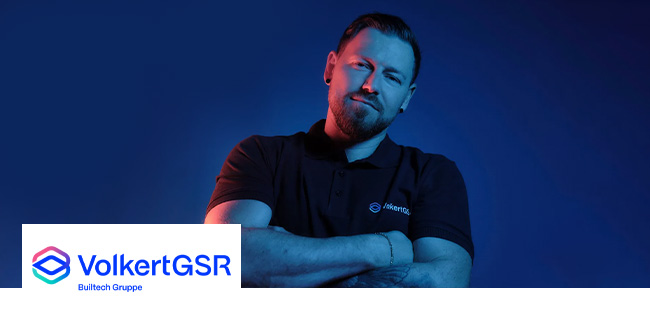 Firmenlogo und Foto vom Beruf