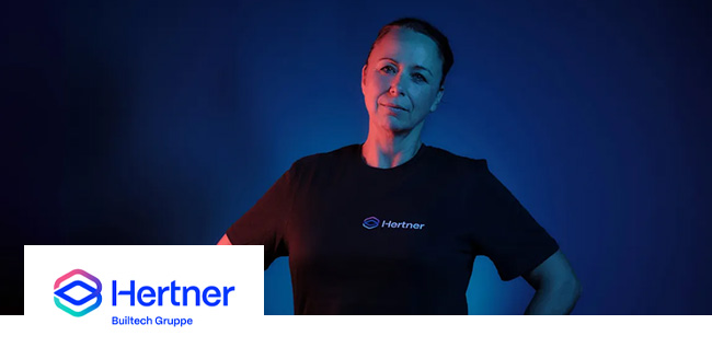 Firmenlogo und Foto vom Beruf