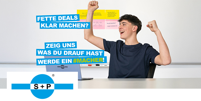 Firmenlogo und Foto vom Beruf
